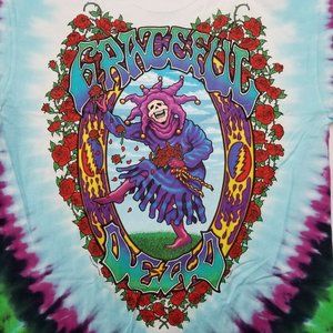 Grateful Dead Seasons of Dead Endless Tour Tie Dye Licensed Band T-Shirt…